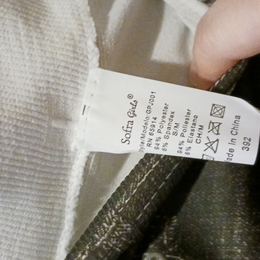 𝅺LITTLE Girls Jean Like Joggers Box 8 - Picture 4 of 5